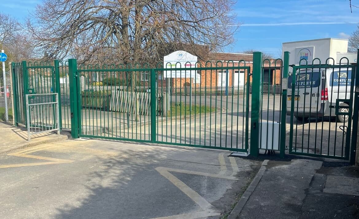 Bow Top Churchdown 2 — installation by Complete Gate Automation