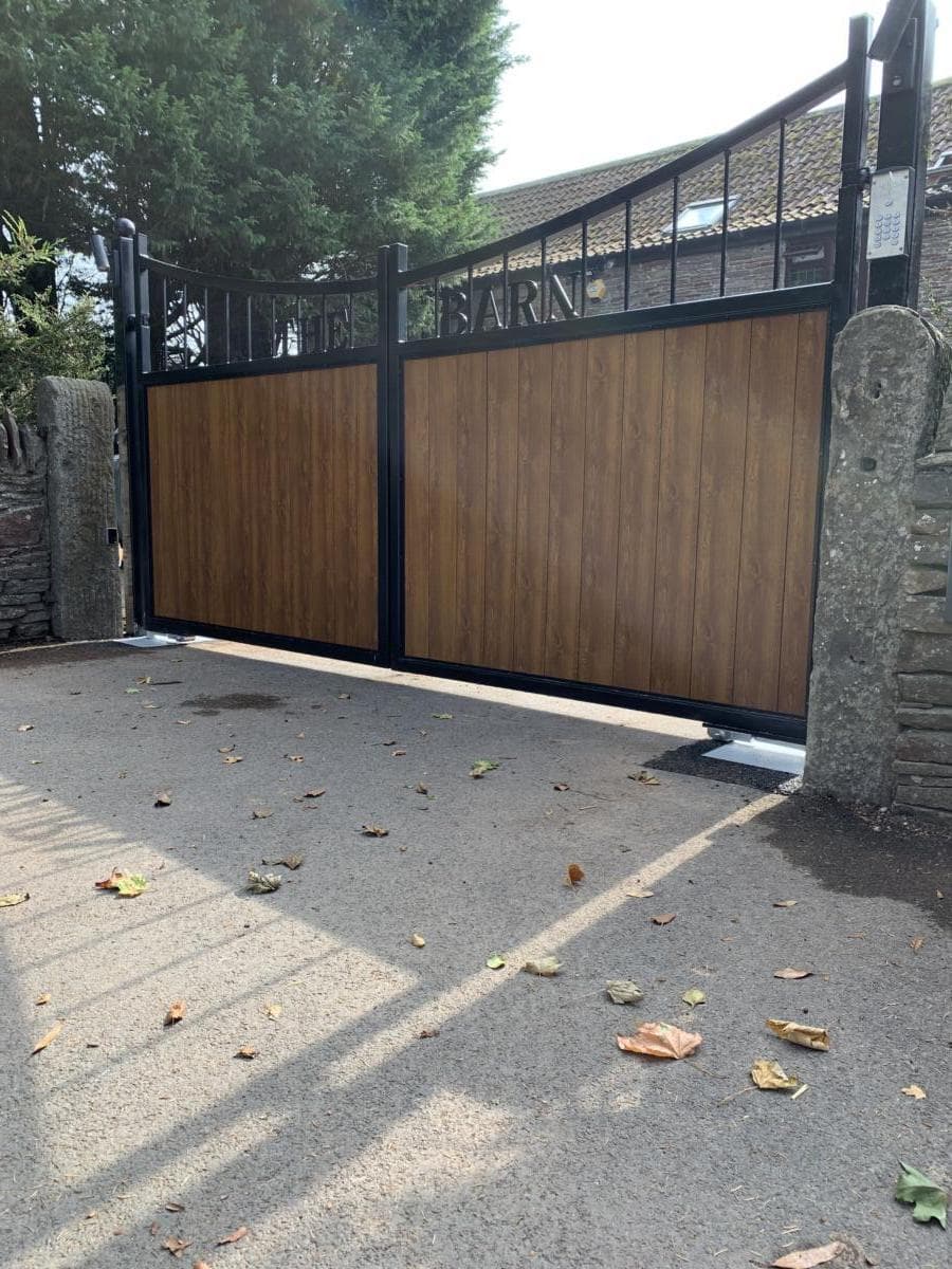 Electric Gate (Kim) — installation by Complete Gate Automation