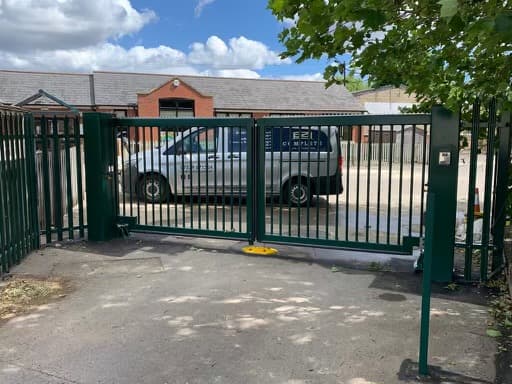 Gate automation project — installation by Complete Gate Automation