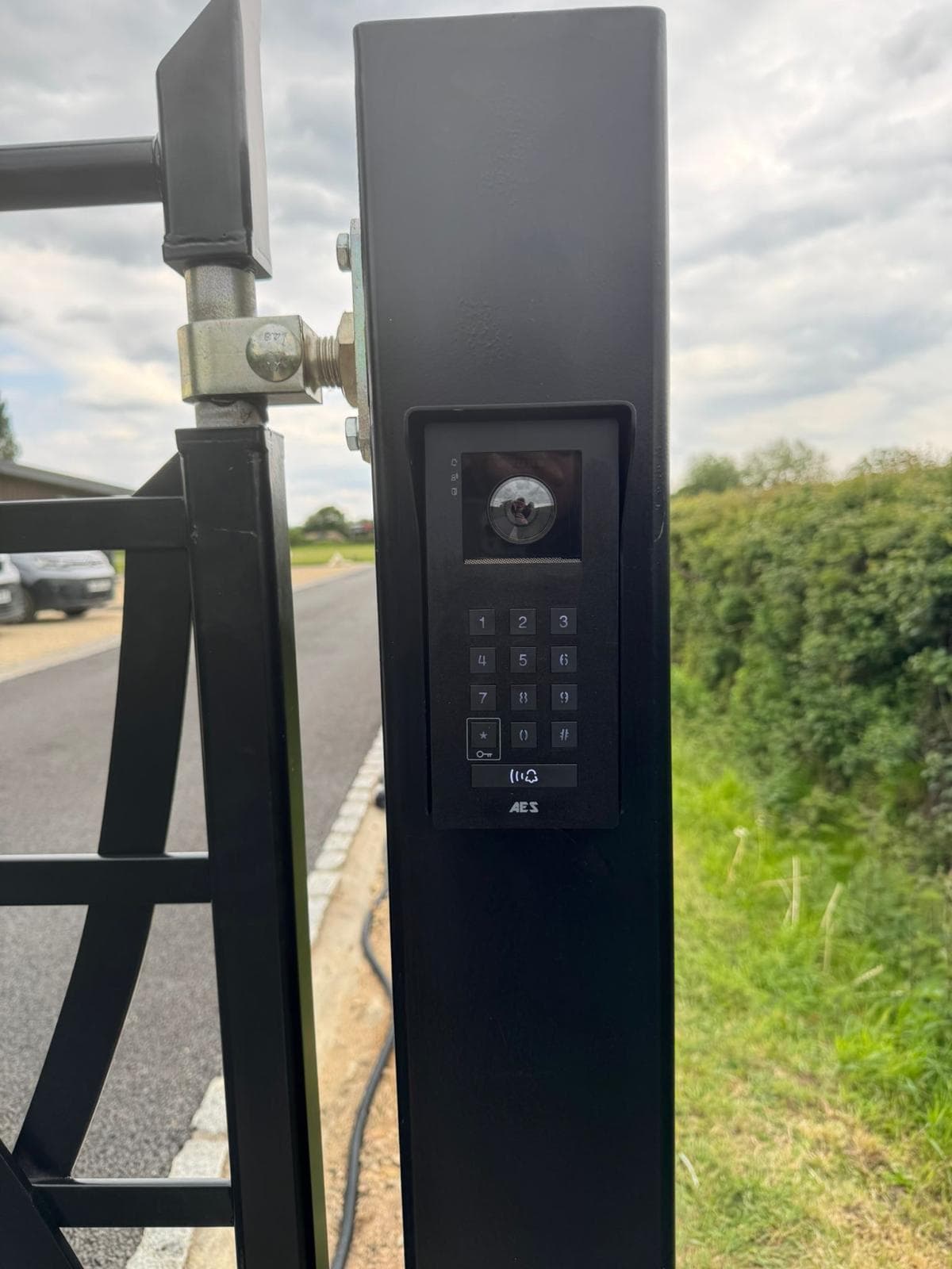 AES Access control — installation by Complete Gate Automation
